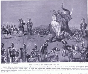 La battaglia di Magnesia 190 a.C.